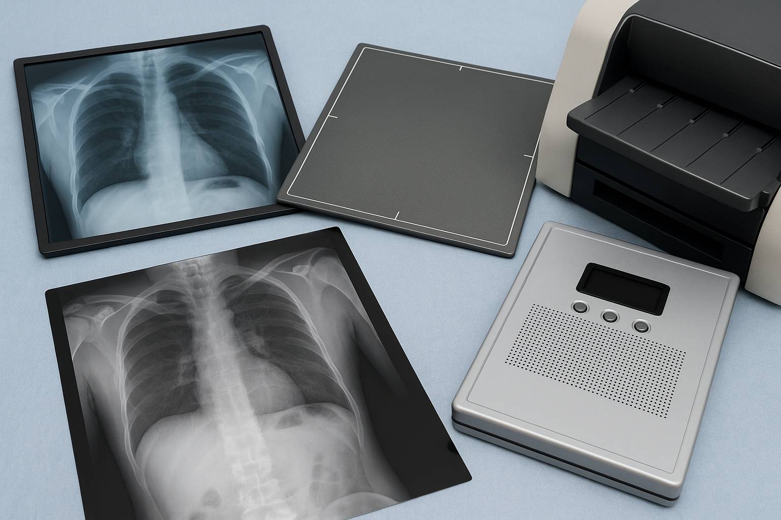 🩻 راهنمای جامع و کامل فیلم رادیولوژی دیجیتال | همه چیز درباره فیلم‌های DR