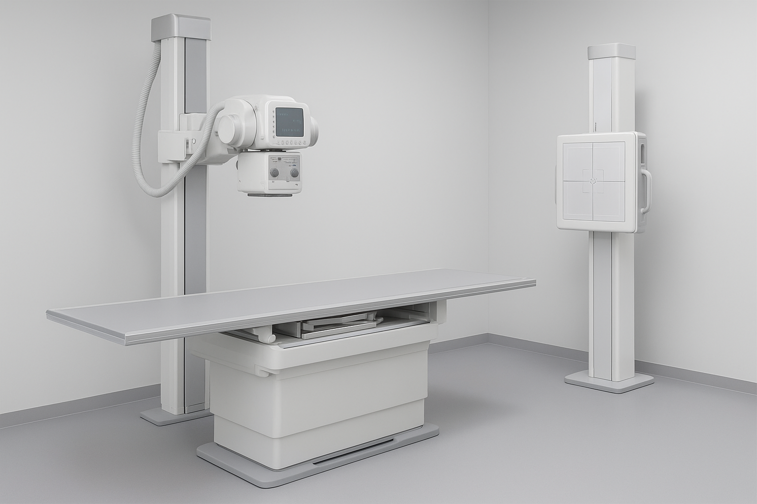 🩻 دستگاه رادیولوژی ثابت | ساختار، عملکرد و مزایا ⚙️⚡